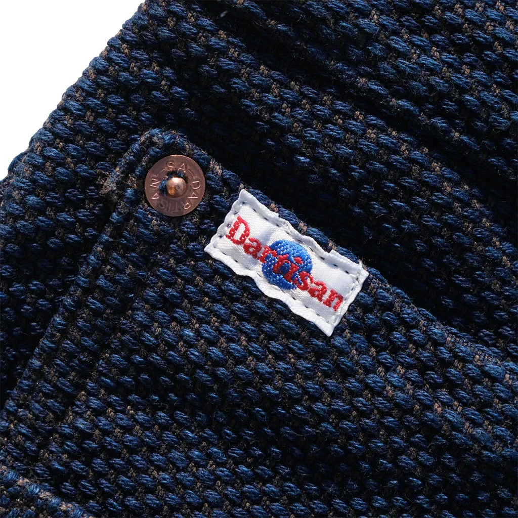 OD SDA "Kasezome" Indigo x Dorozome Sashiko Selvedge Pants (Relax Tapered)