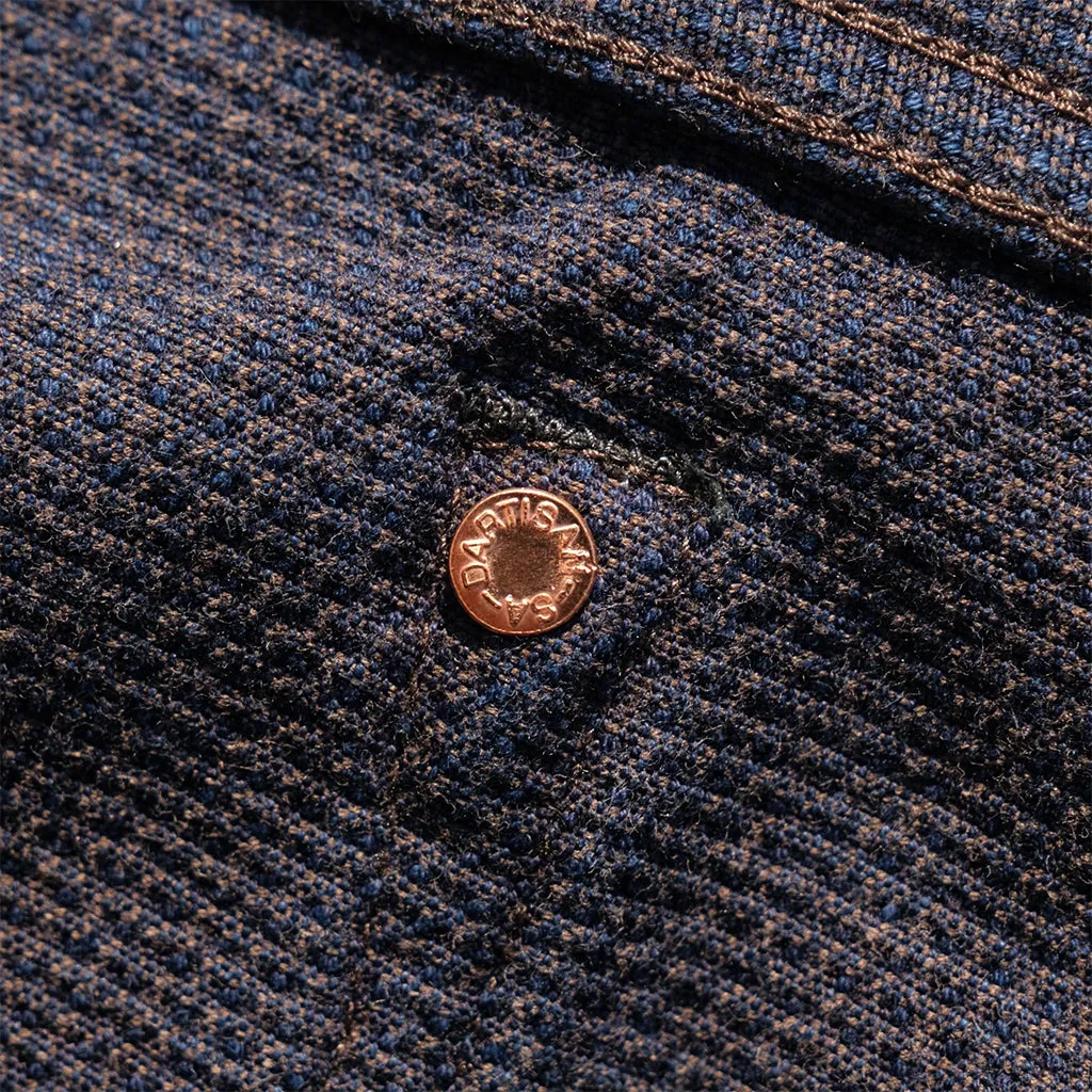 OD SDA "Kasezome" Indigo x Dorozome Sashiko Selvedge Pants (Relax Tapered)