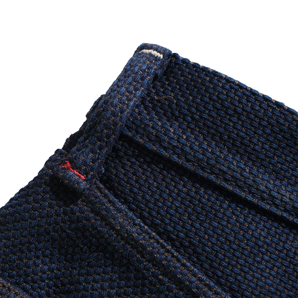 OD SDA "Kasezome" Indigo x Dorozome Sashiko Selvedge Pants (Relax Tapered)