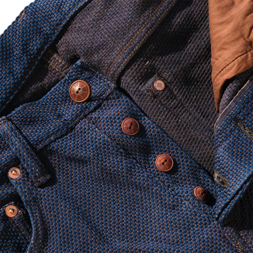 OD SDA "Kasezome" Indigo x Dorozome Sashiko Selvedge Pants (Relax Tapered)
