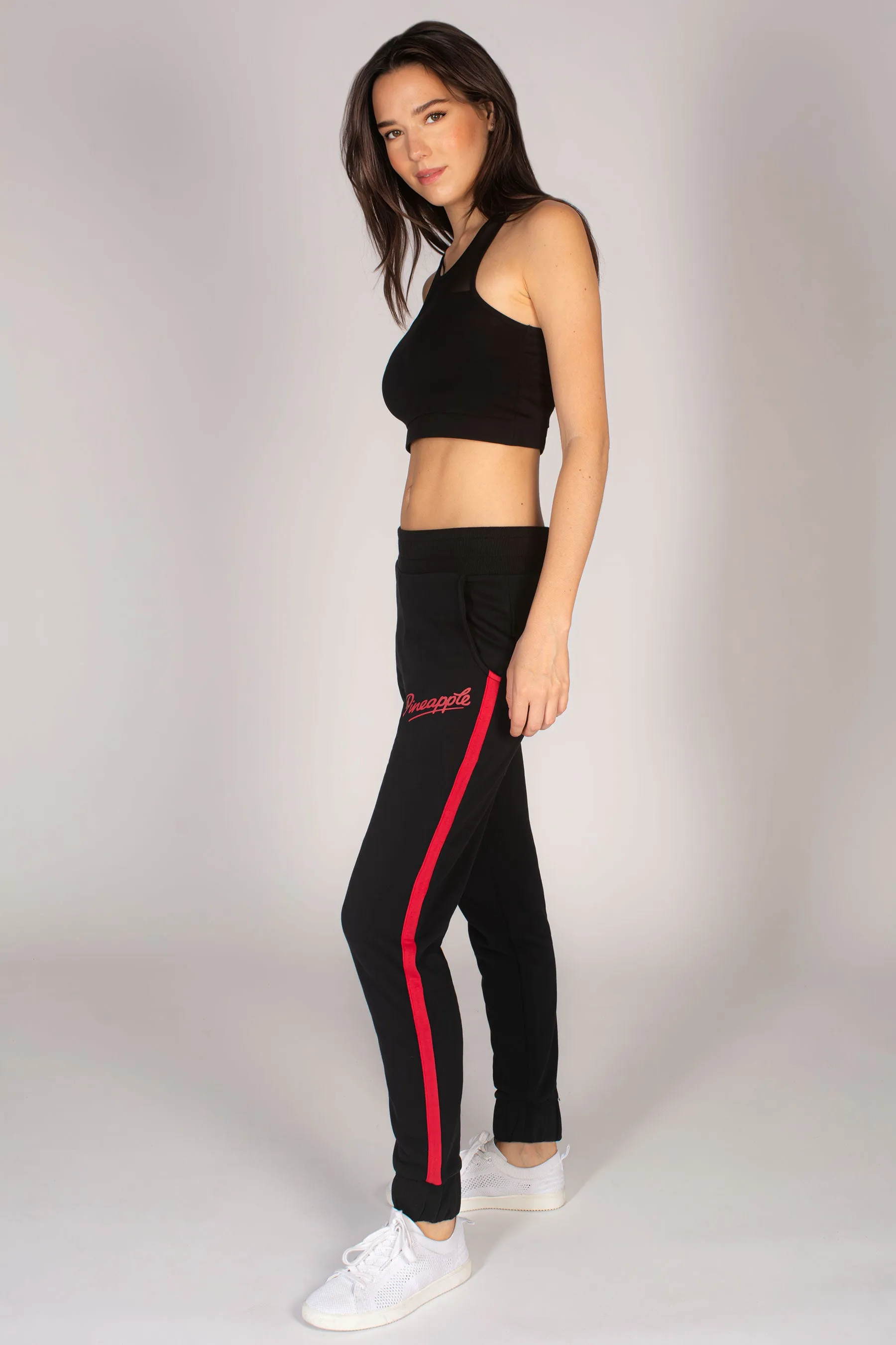 Pocket Joggers with Stripe
