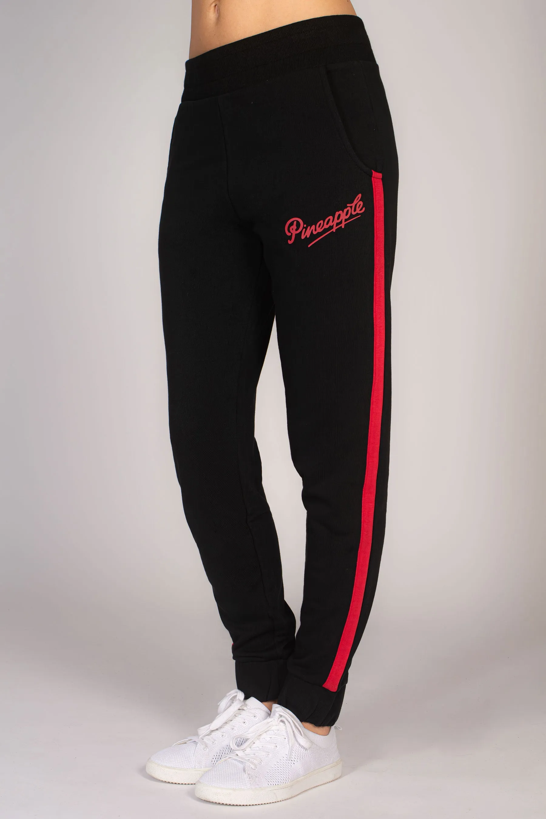 Pocket Joggers with Stripe
