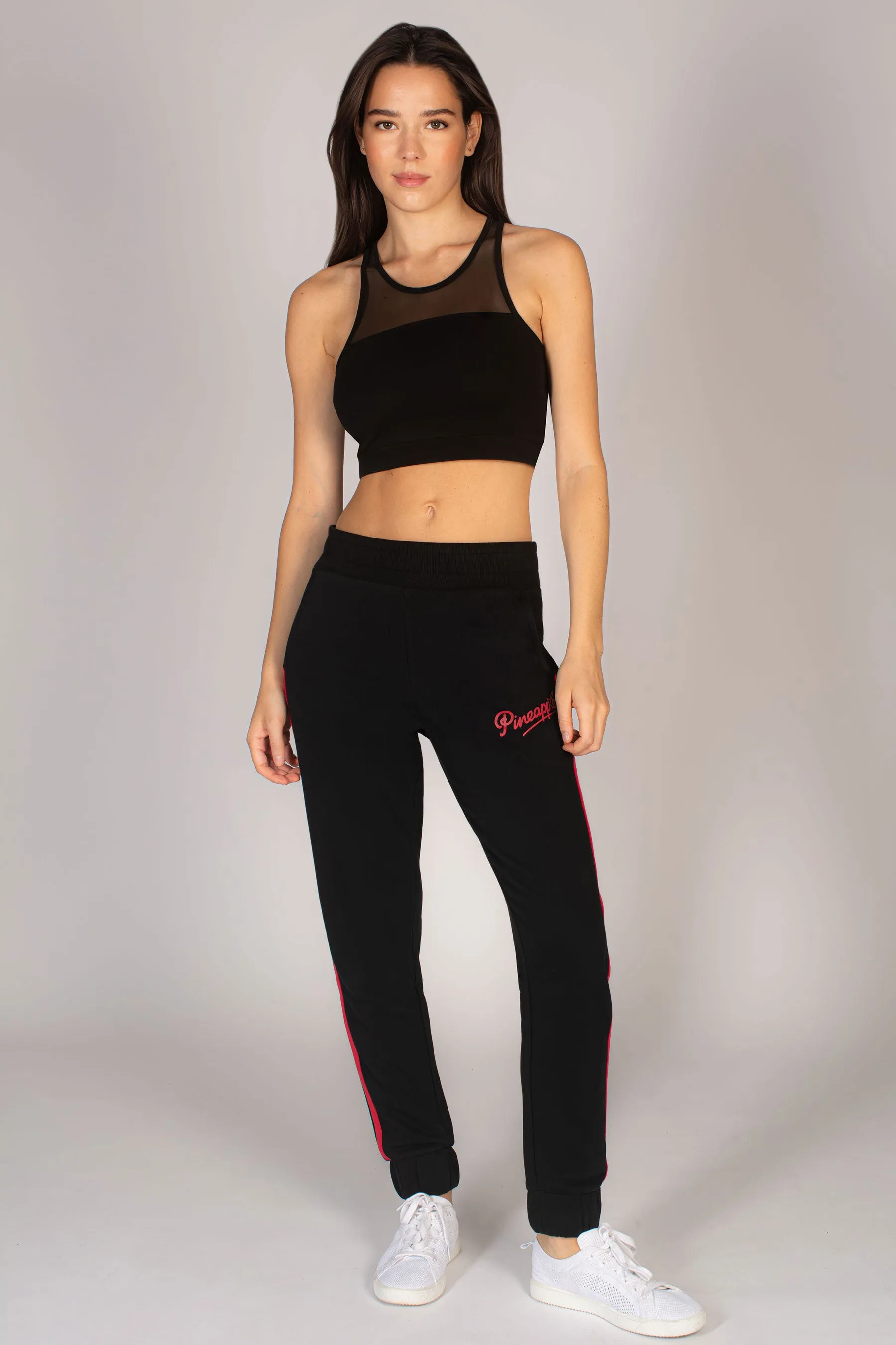 Pocket Joggers with Stripe