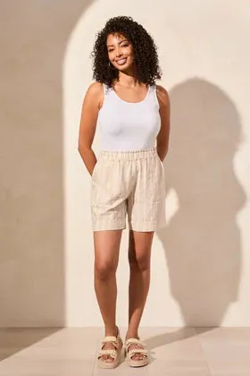 Pull On Short w//Ruffle WB-Safari