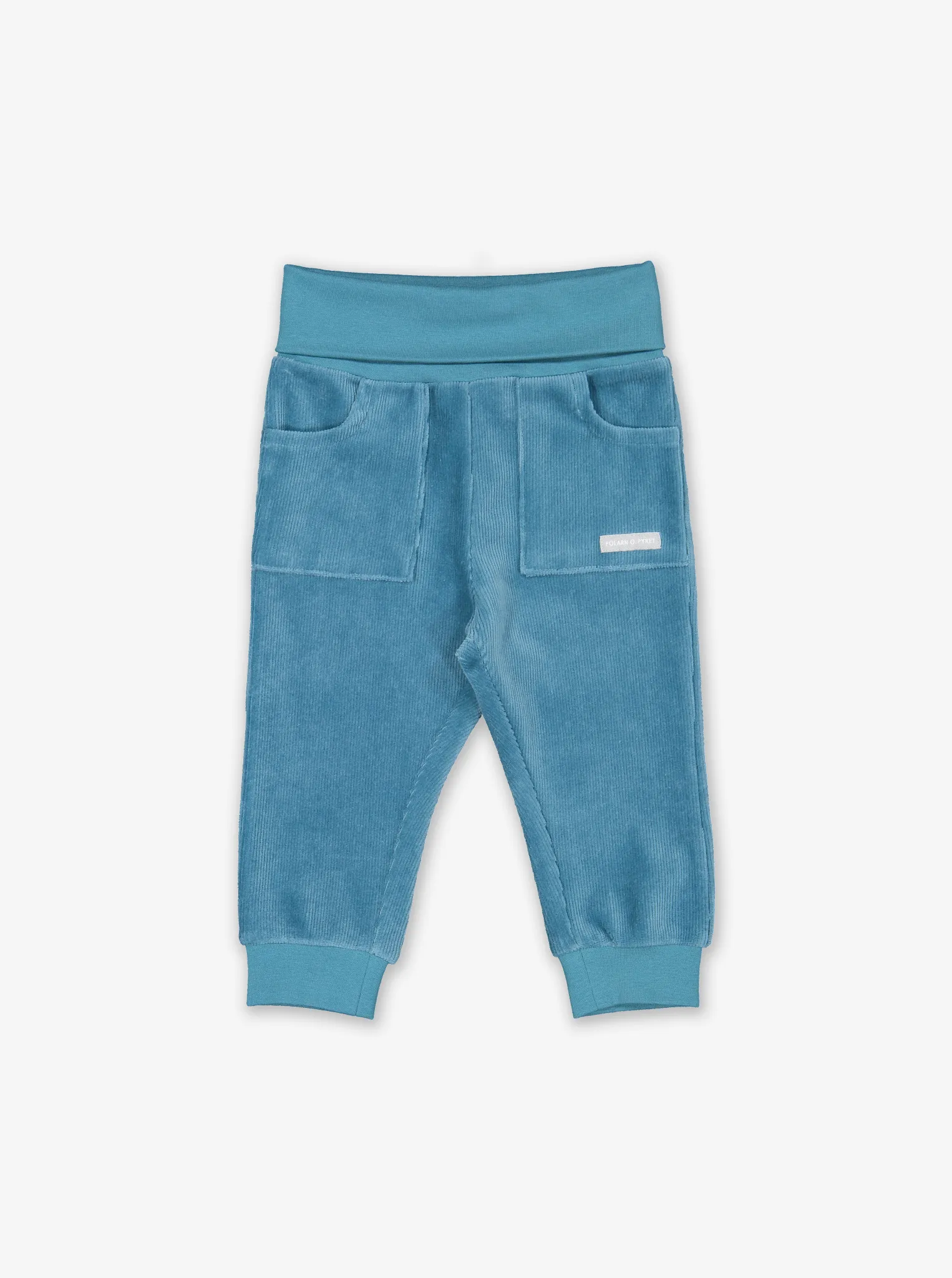 Ribbed Velour Baby Trousers
