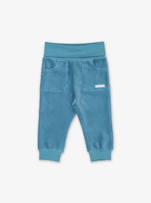 Ribbed Velour Baby Trousers