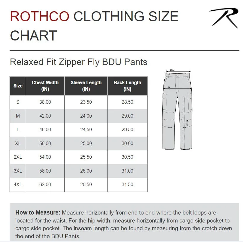 Rothco Camo Combat Uniform Pants / ACU Digital