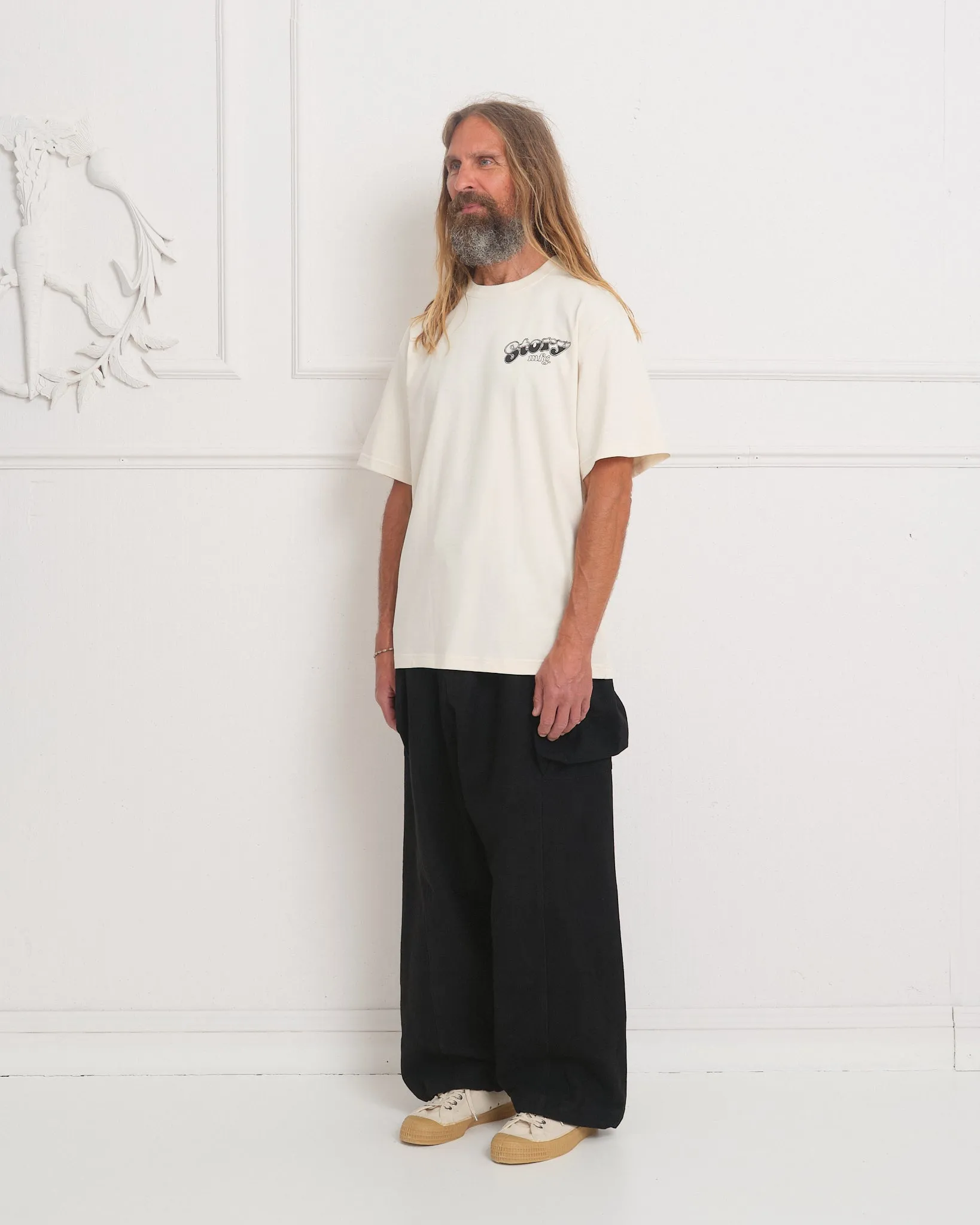 Salt Pants - Black Slub