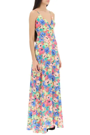 'shalonda' satin maxi slip dress