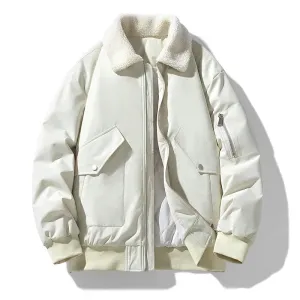 Sherpa Collar Bomber Jacket