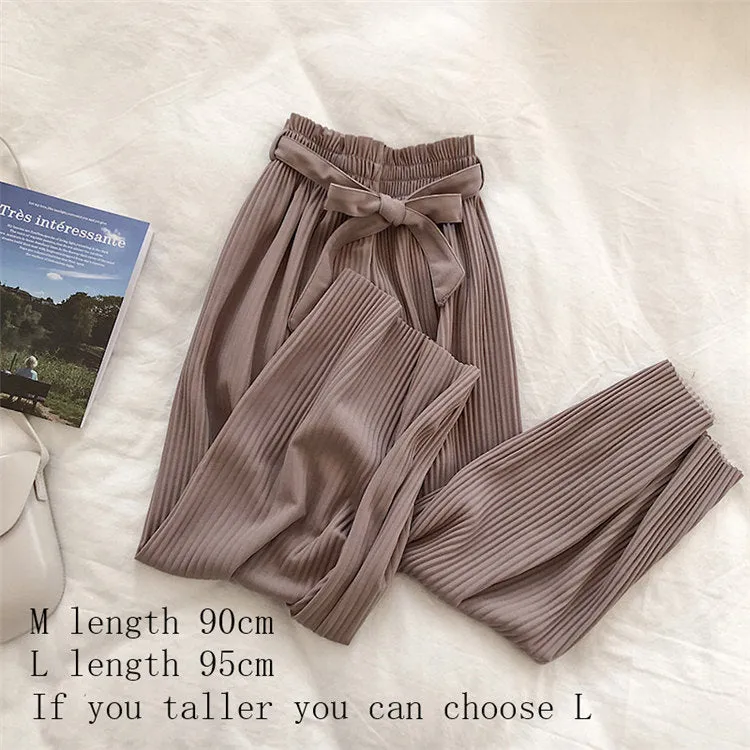 Summer Wide Leg Pants