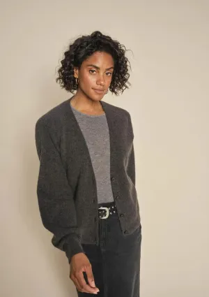 Thora V-Neck Knit Cardigan | Mos Mosh