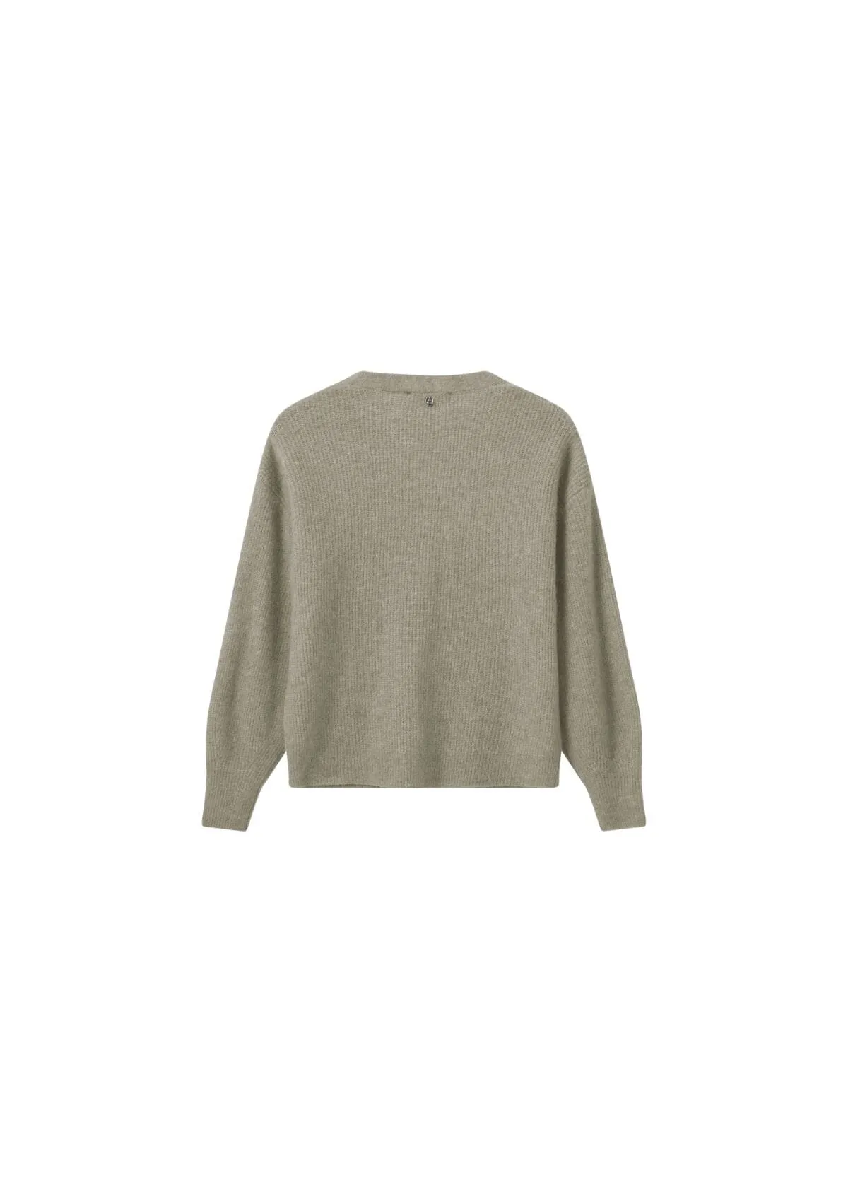 Thora V-Neck Knit Cardigan | Mos Mosh