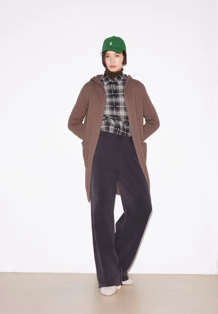 Warmaa Knit Cardigan in Cinnamon Dust Melange