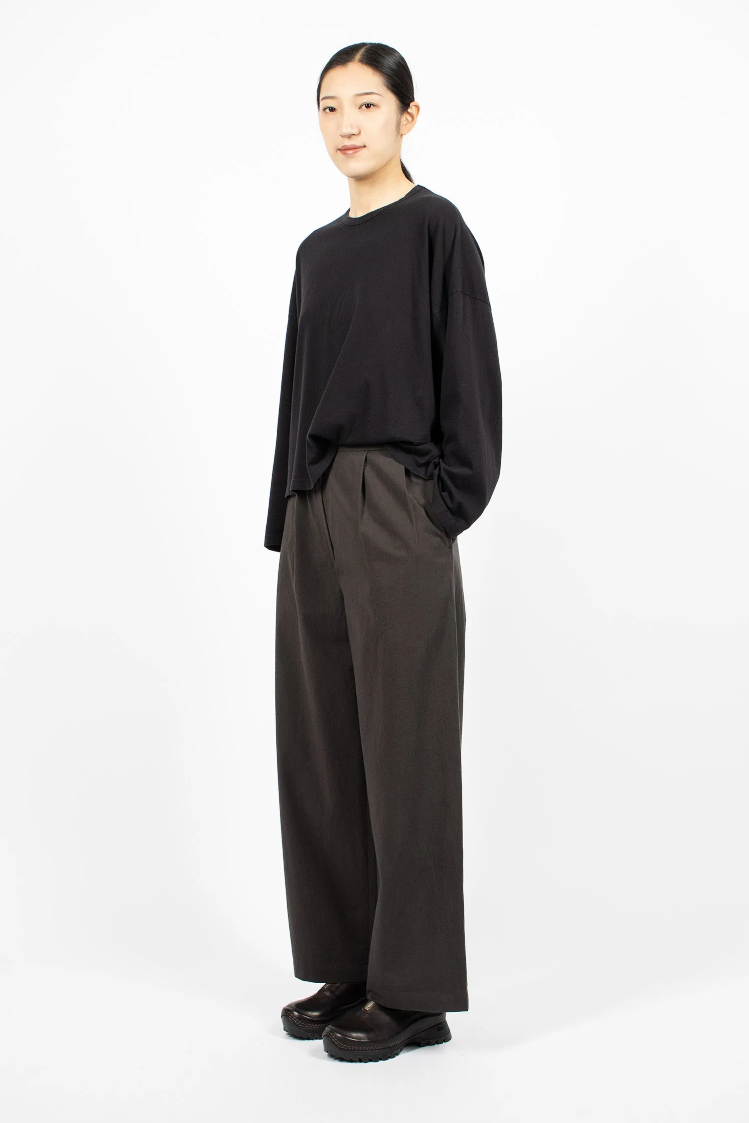 WSP20 Straight Trouser Dark Grey