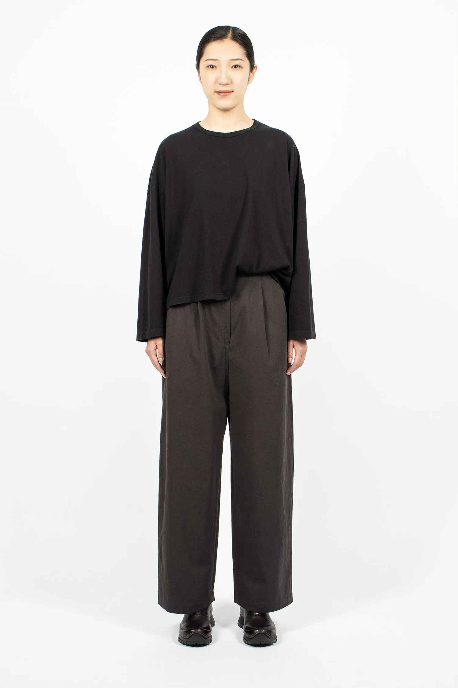 WSP20 Straight Trouser Dark Grey
