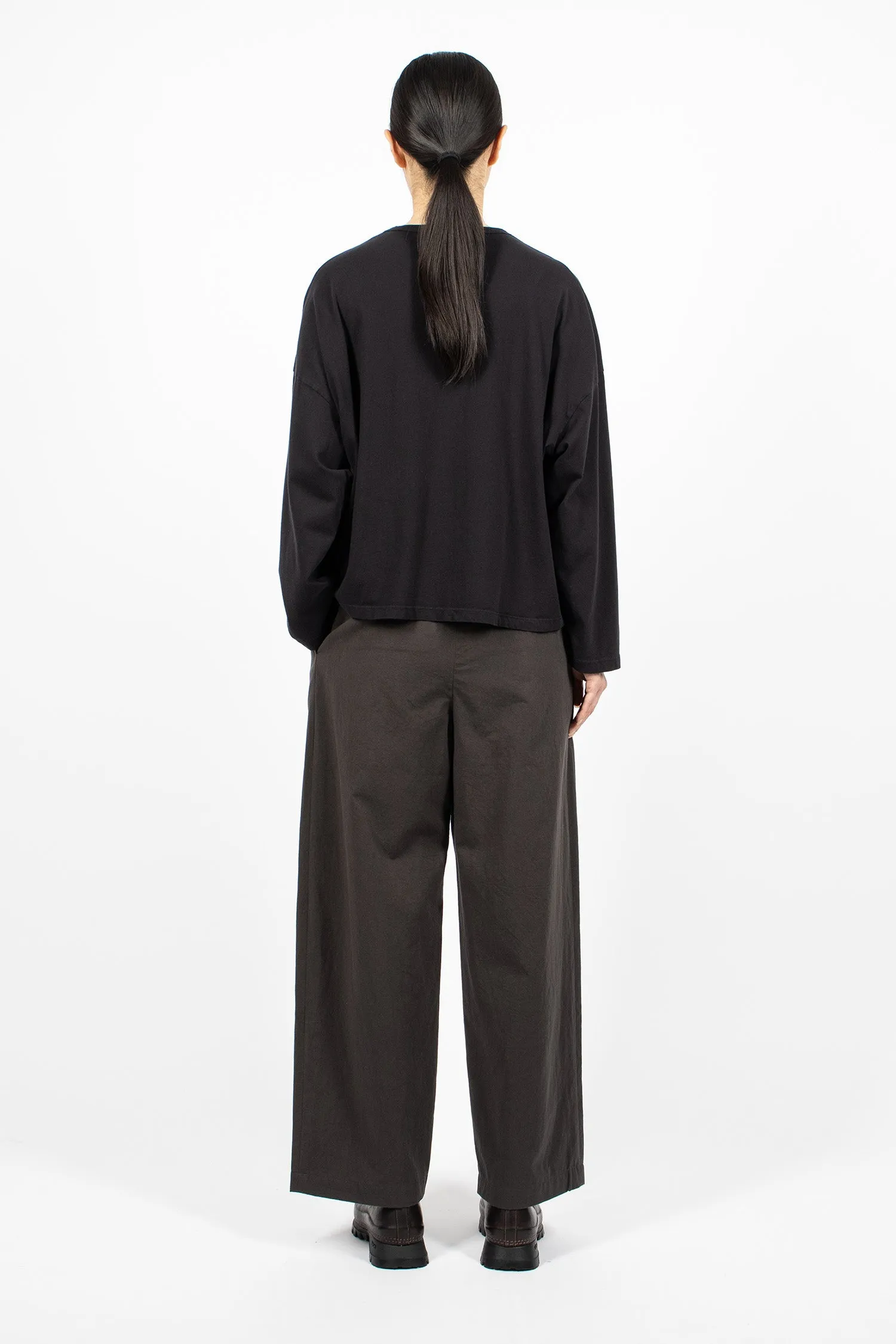 WSP20 Straight Trouser Dark Grey