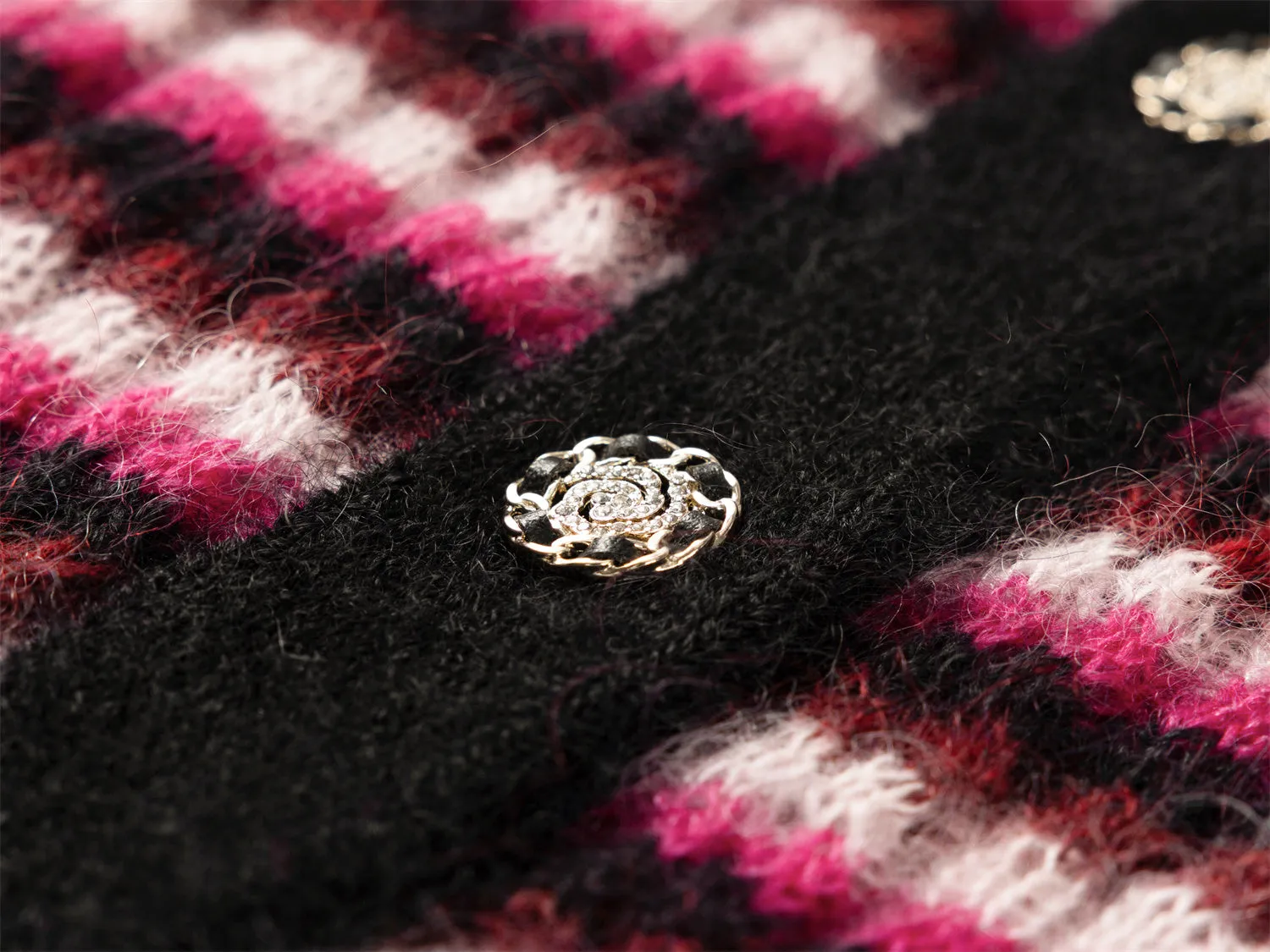 YAYING Mohair Knit Cardigan