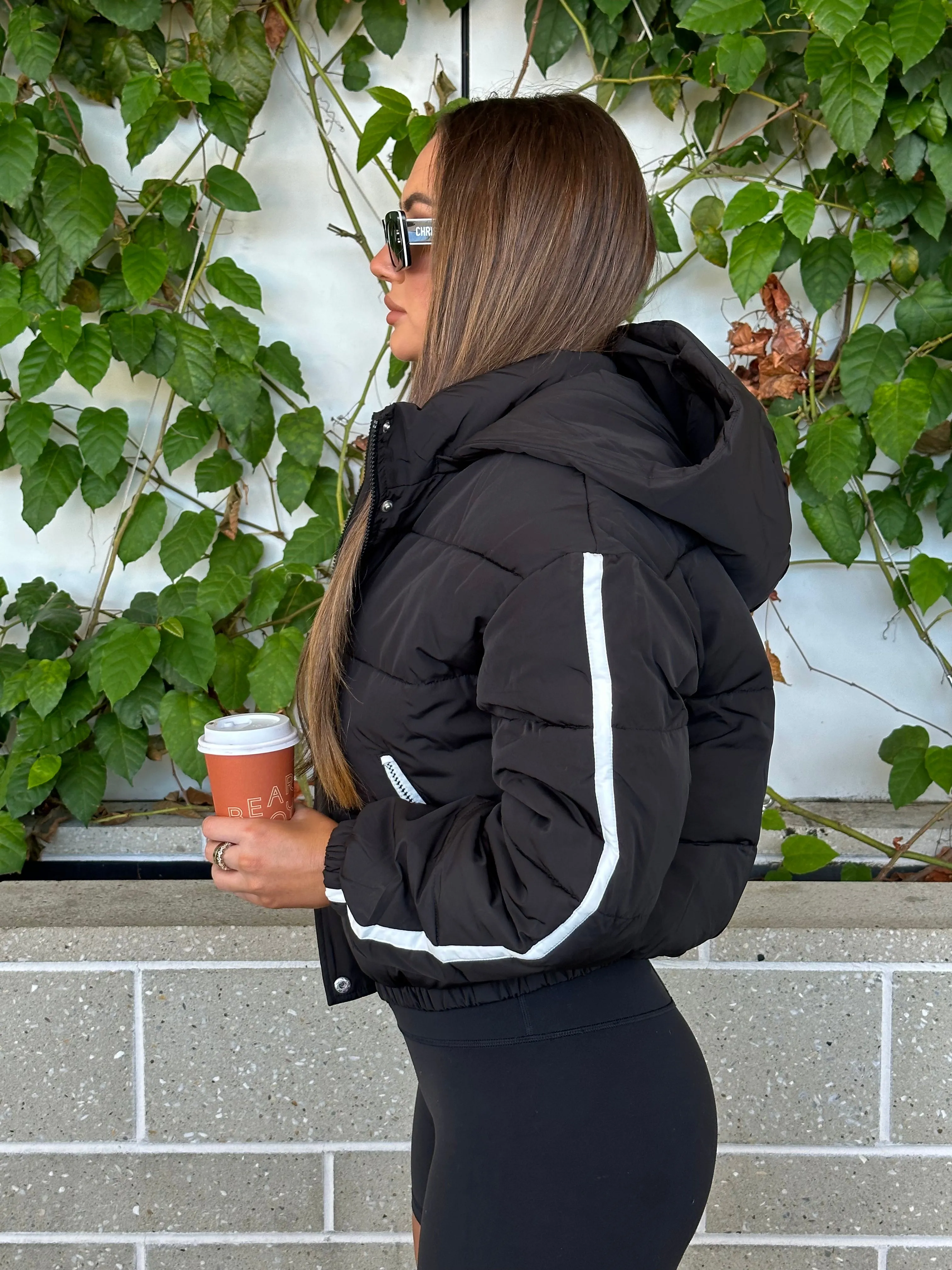 ZENA PUFFER - BLACK
