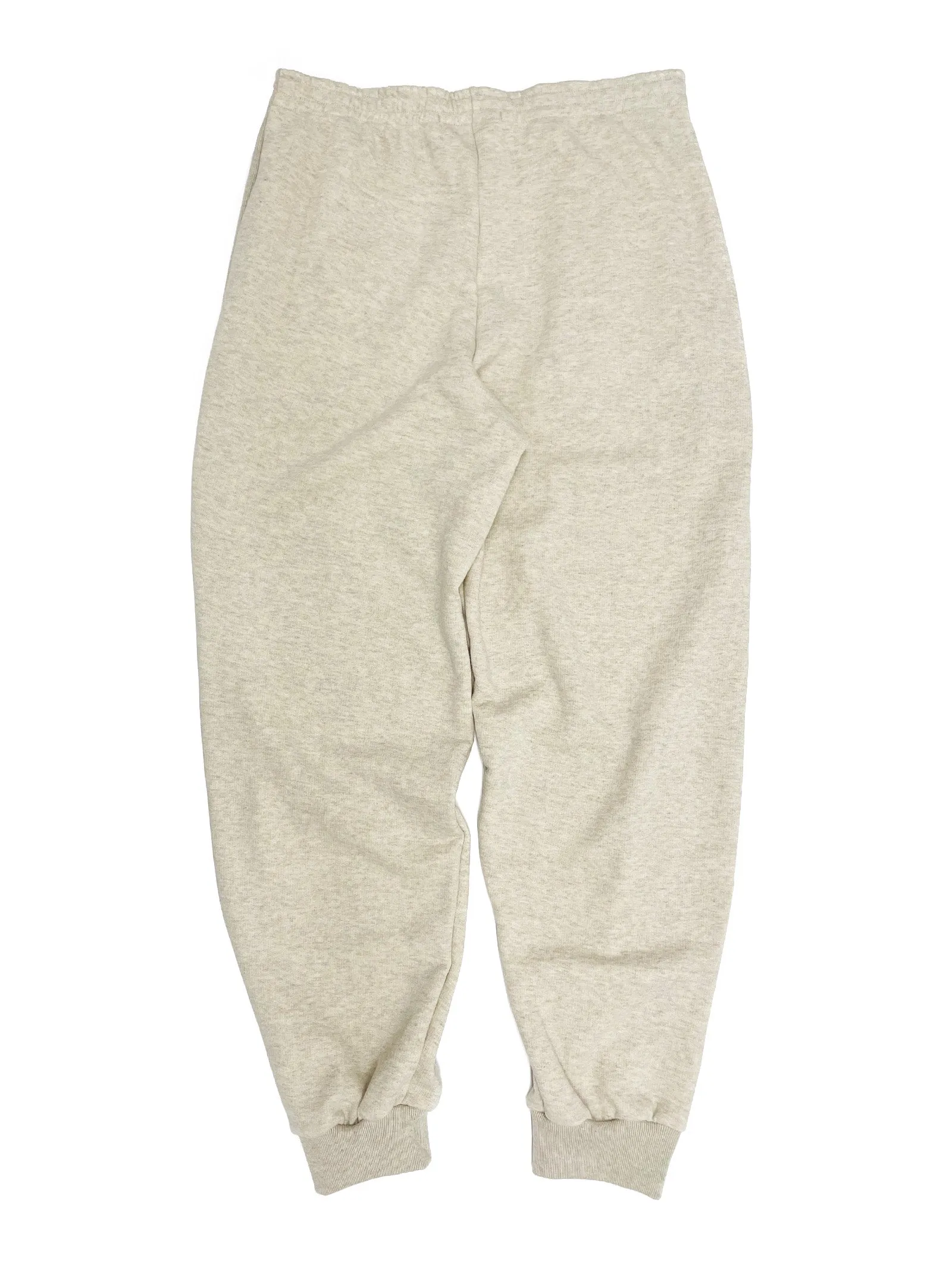 Zip Cuff Sweatpant in Heather Oat